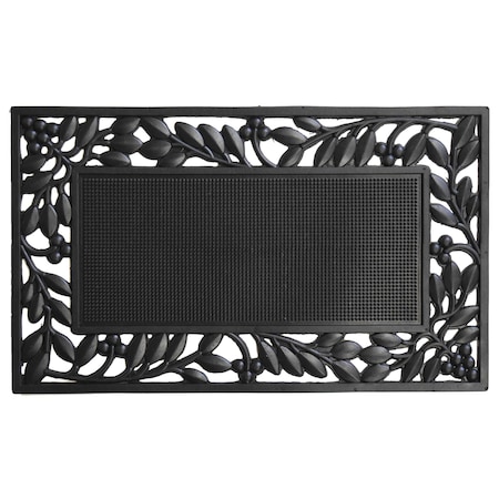 Calloway Mills Doormat, Rubber, Black 103611830